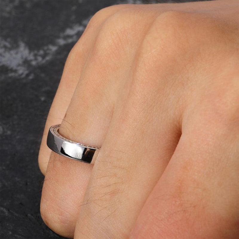 WHITE ICE RING 14K X STERLING SILVER - ICECI