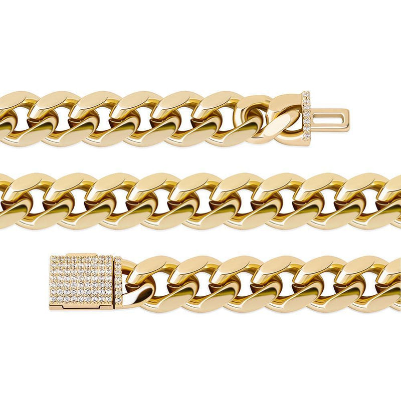 10MM / 12MM CUBAN LINK CHAIN 14K - ICECI