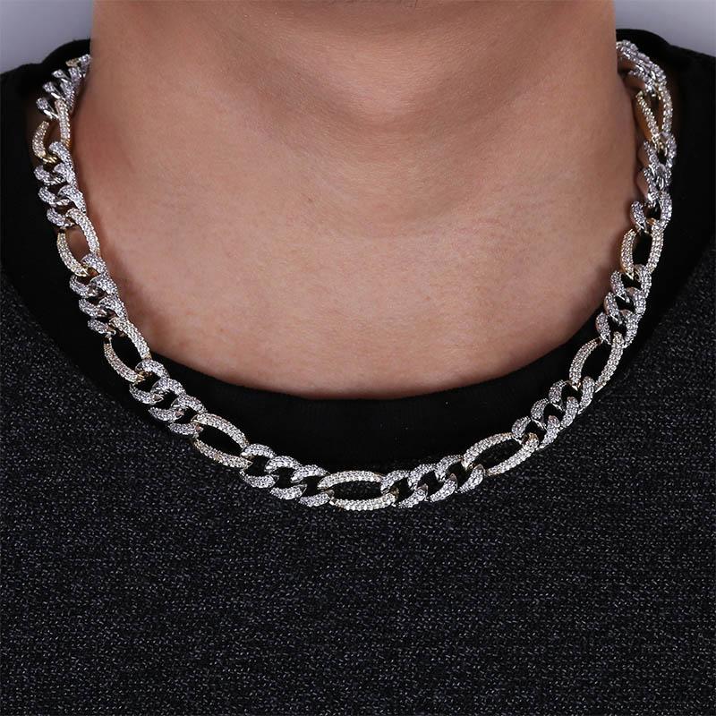 10MM FIGARO CUBAN LINK CHAIN 18K - ICECI