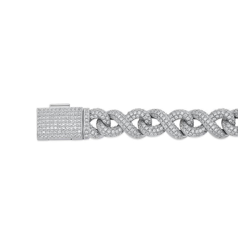 13MM INFINITY BRACELET 14K - ICECI
