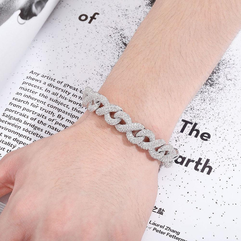 13MM INFINITY BRACELET 14K - ICECI