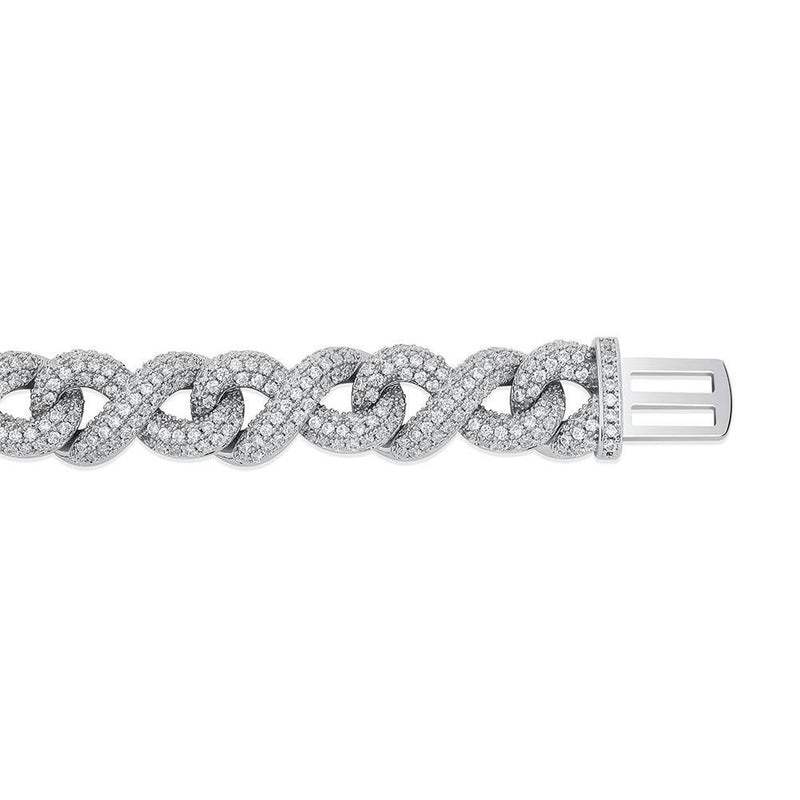 13MM INFINITY BRACELET 14K - ICECI