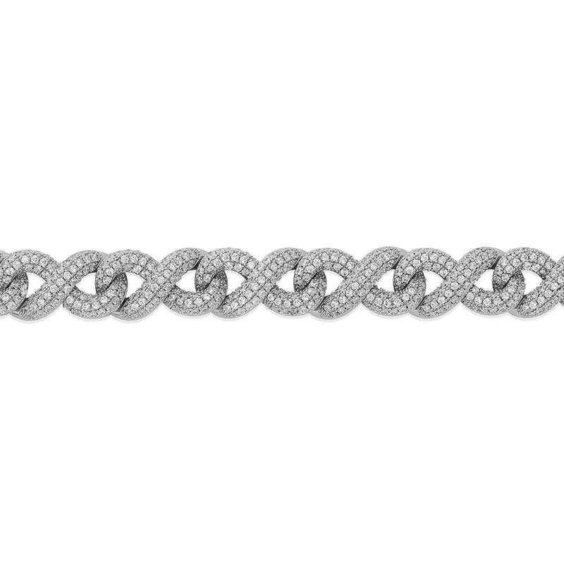 13MM INFINITY BRACELET 14K - ICECI