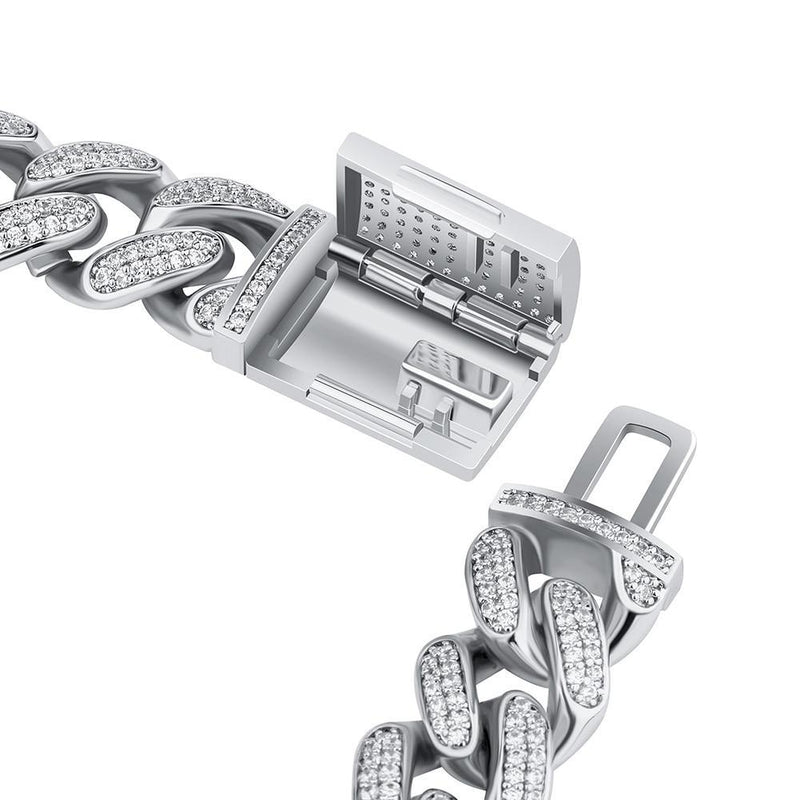 14MM ICY CUBAN LINK CHAIN 14K - ICECI