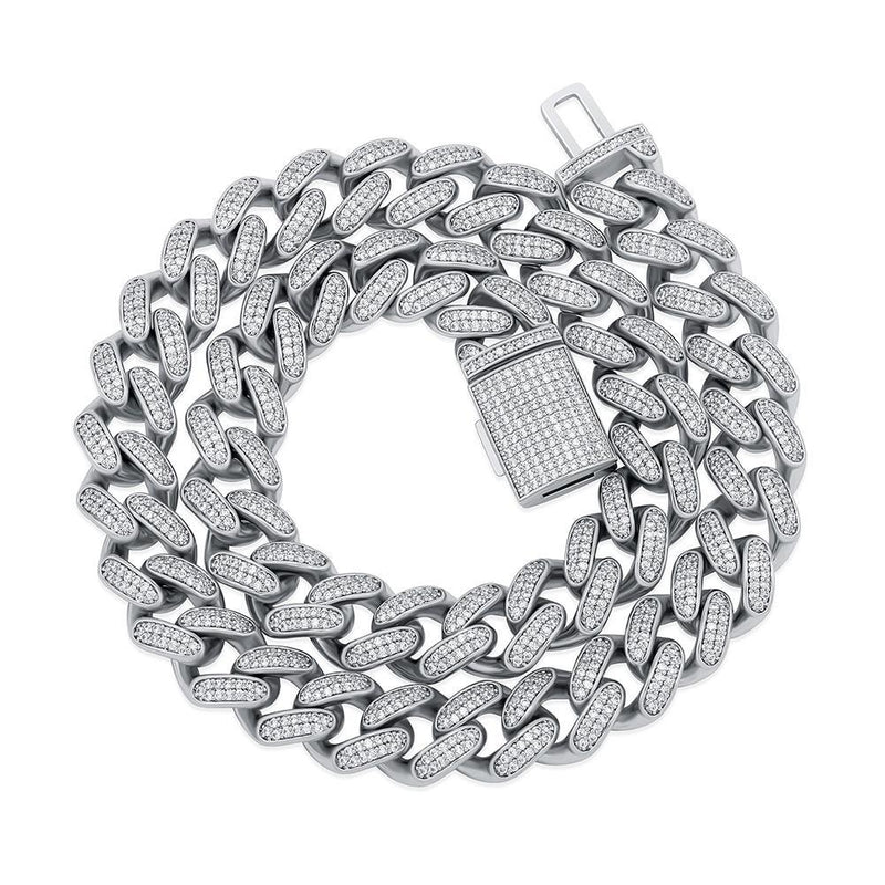 14MM ICY CUBAN LINK CHAIN 14K - ICECI