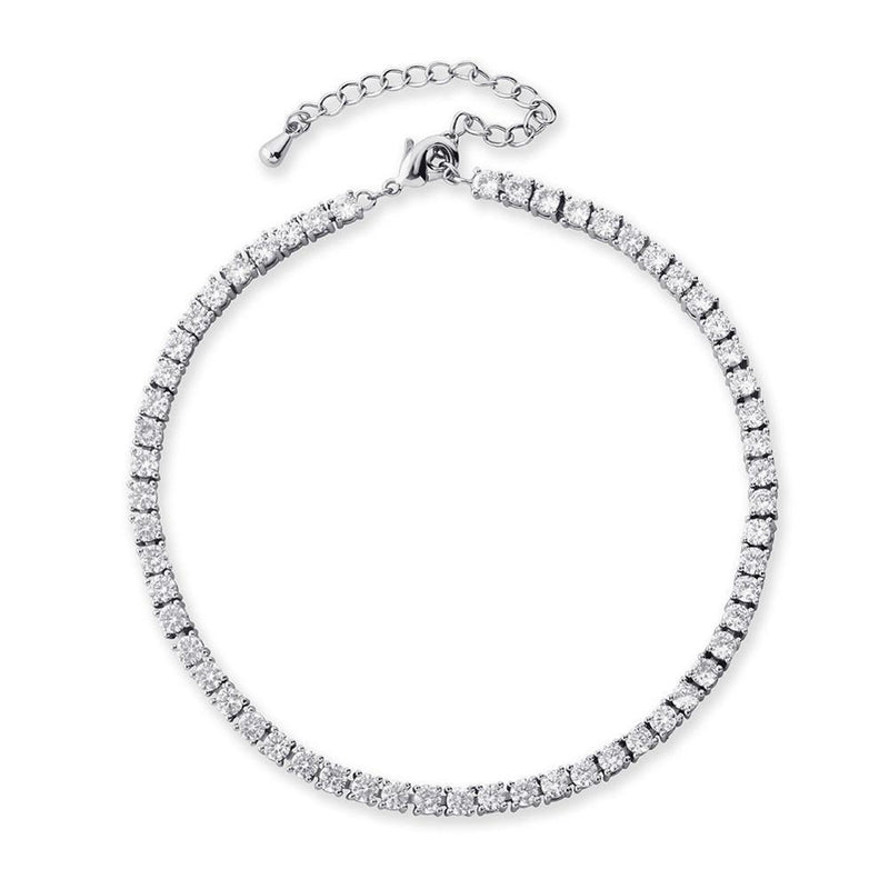 3MM TENNIS ANKLET 14K - ICECI