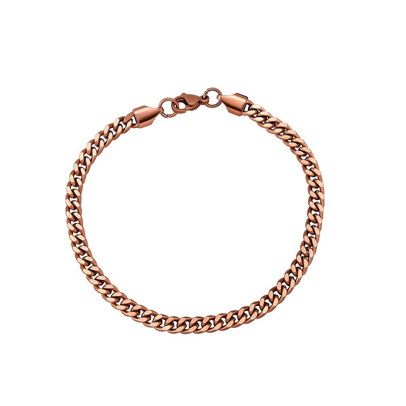 4mm Cuban Link Bracelet 14K - ICECI