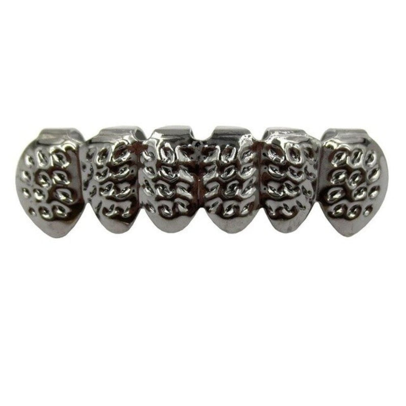 6 Teeth Nugget Cut Grillz 14K - ICECI