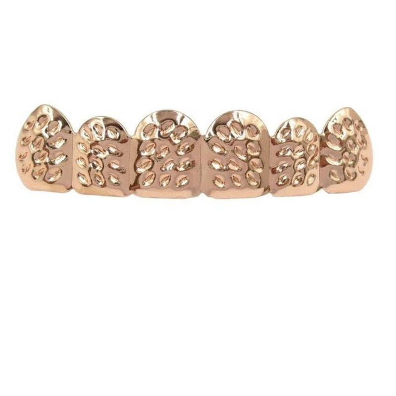 6 Teeth Nugget Cut Grillz 14K - ICECI