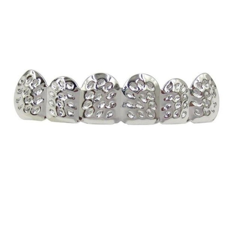 6 Teeth Nugget Cut Grillz 14K - ICECI