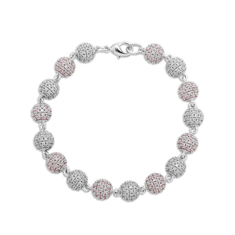 6MM / 8MM ICY BALL BRACELET 14K - ICECI