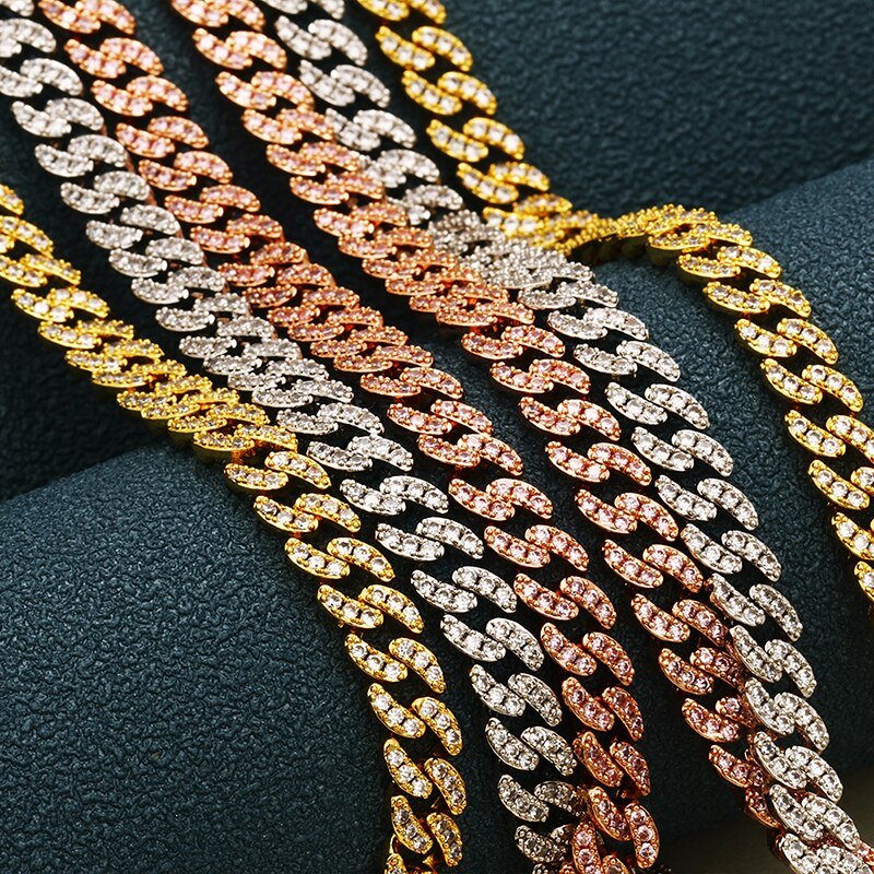 6mm Iced Cuban Link Bracelet 18K x Moissanite - ICECI