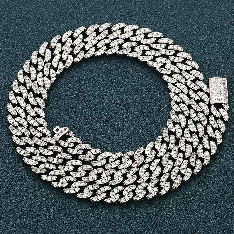 6mm Iced Cuban Link Chain 18K x Moissanite - ICECI