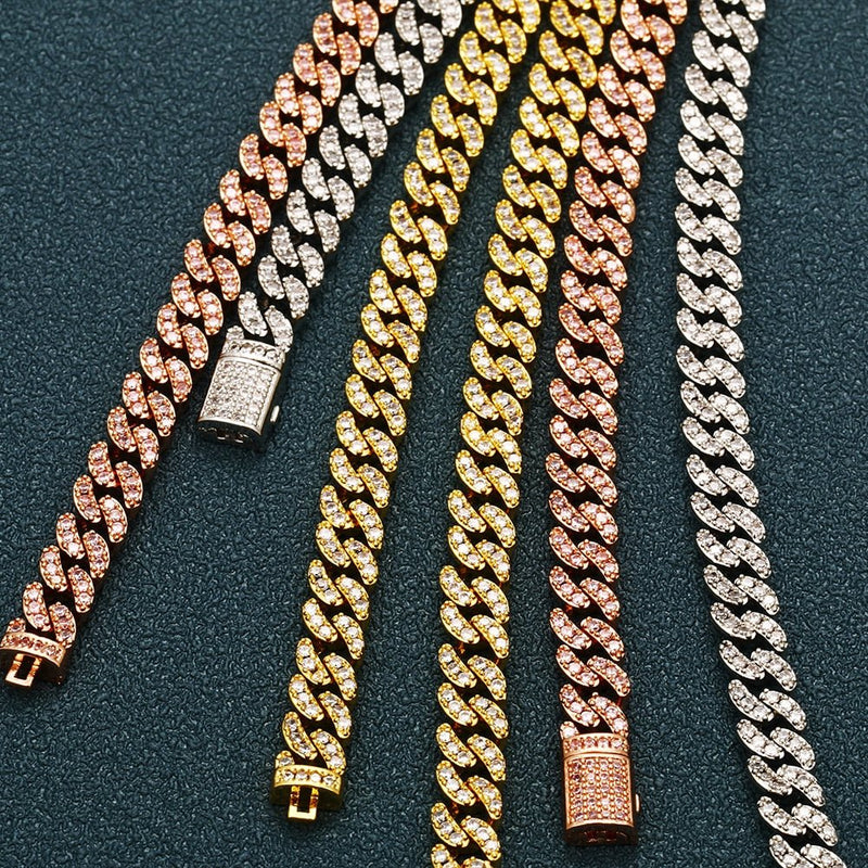 6mm Iced Cuban Link Chain 18K x Moissanite - ICECI