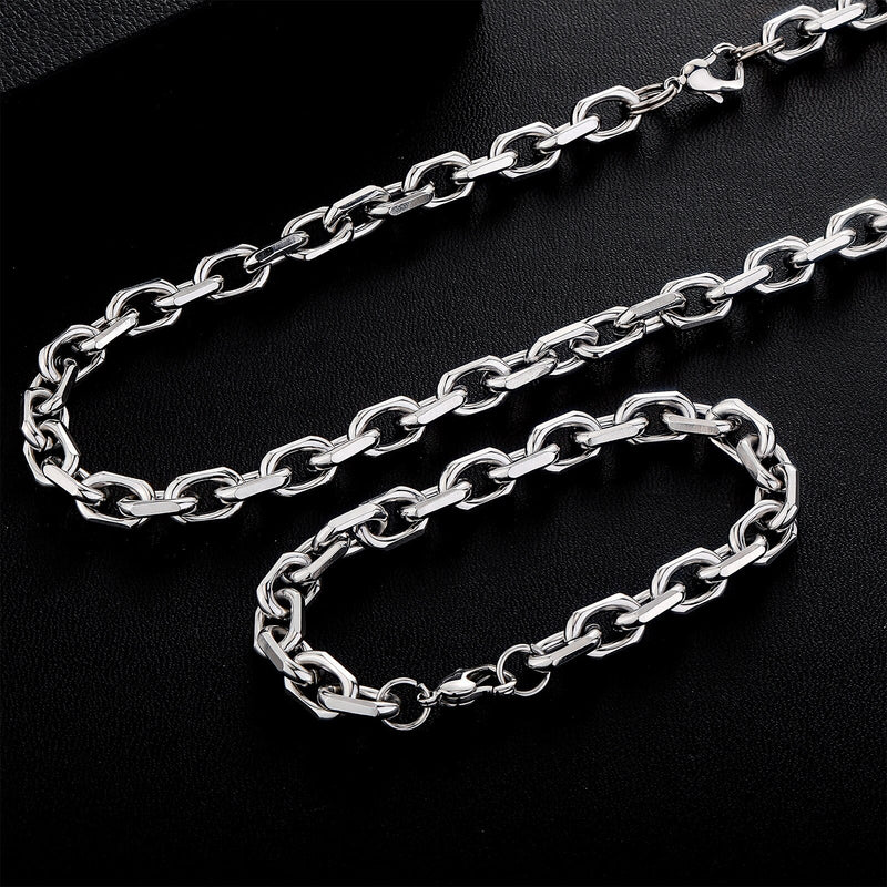 8mm Cable Bracelet 14K - ICECI