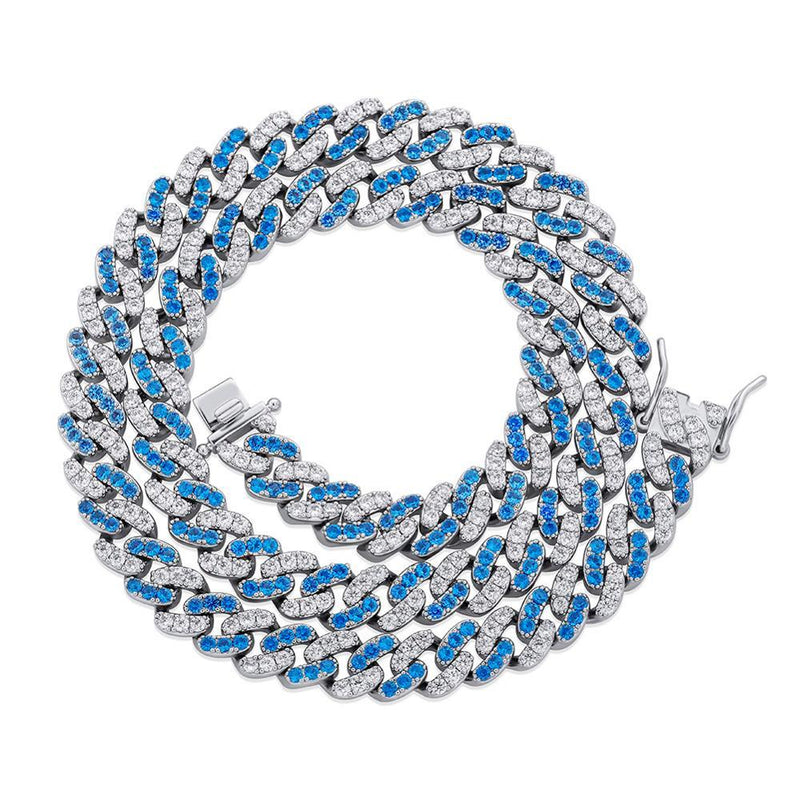 8MM ICY CUBAN LINK CHAIN 14K - ICECI