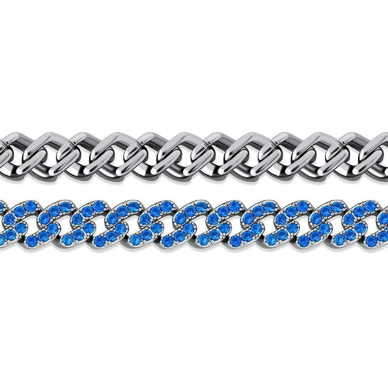 8MM ICY CUBAN LINK CHAIN 14K - ICECI