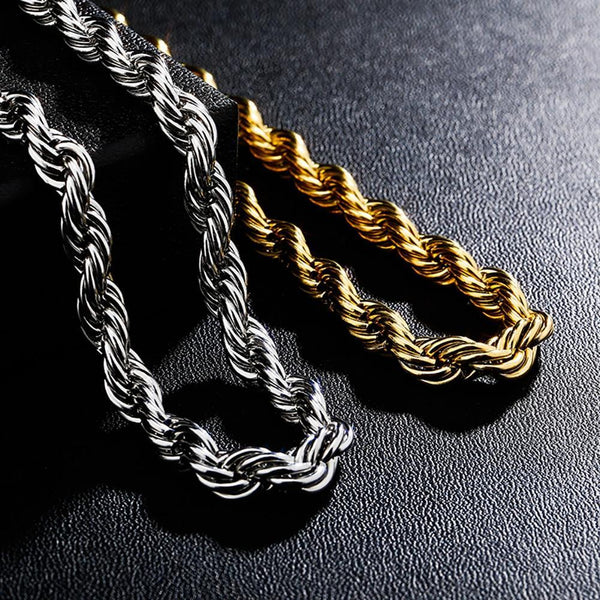 8MM ROPE CHAIN 14K - ICECI