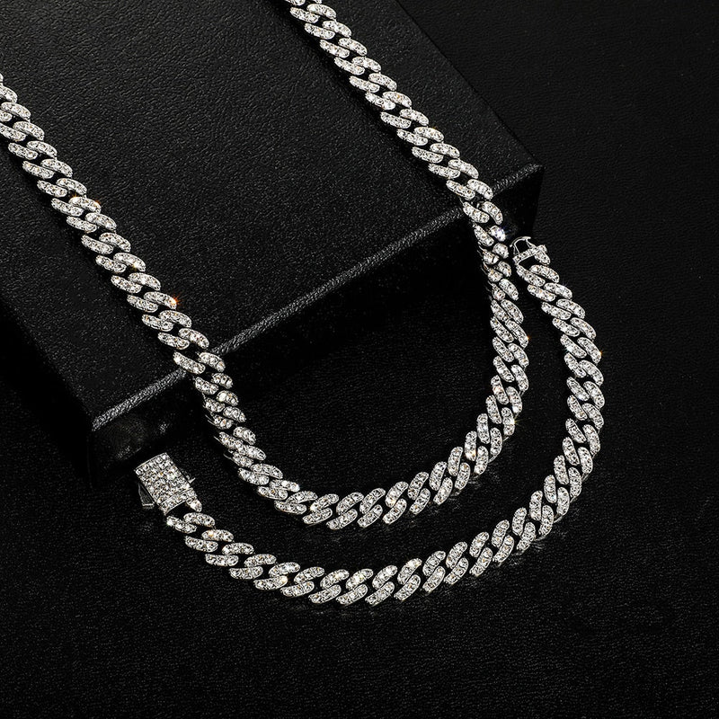 9mm Iced Cuban Chain 14K - ICECI