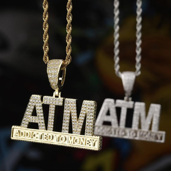 ADDICTED TO MONEY PENDANT 18K - ICECI