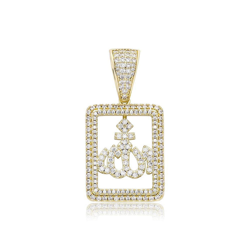 ALLAH BOX PENDANT 14K - ICECI