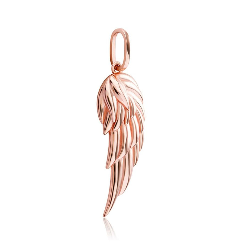 ANGEL WING PENDANT 14K X STERLING SILVER - ICECI