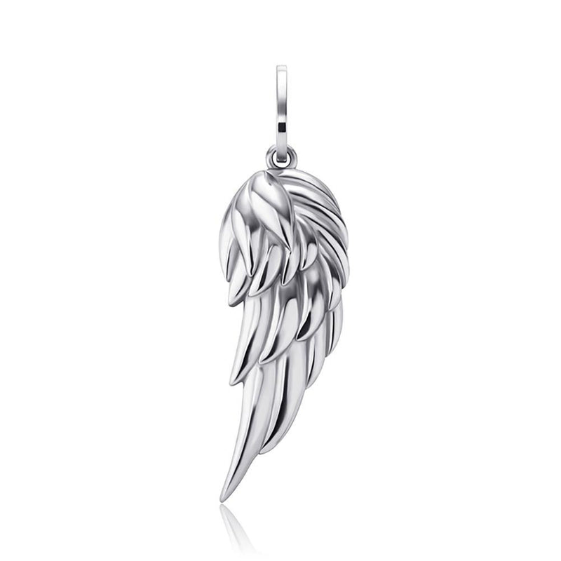 ANGEL WING PENDANT 14K X STERLING SILVER - ICECI