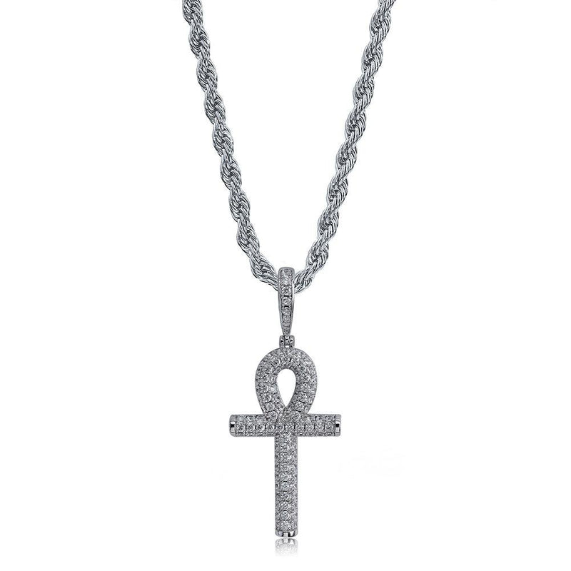 ANKH CROSS PENDANT 18K - ICECI