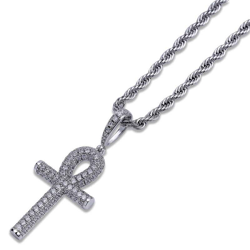 ANKH CROSS PENDANT 18K - ICECI