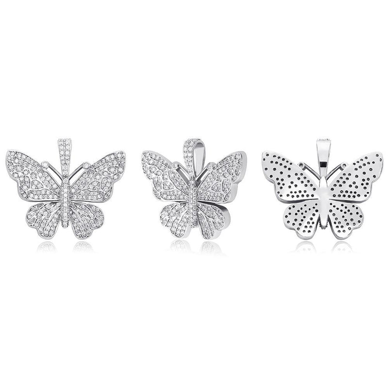 BABY BUTTERFLY PENDANT 14K - ICECI