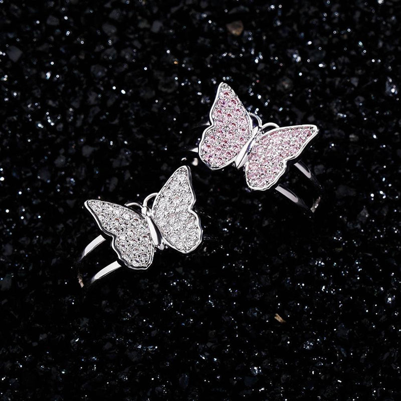 BABY BUTTERFLY RING 14K - ICECI