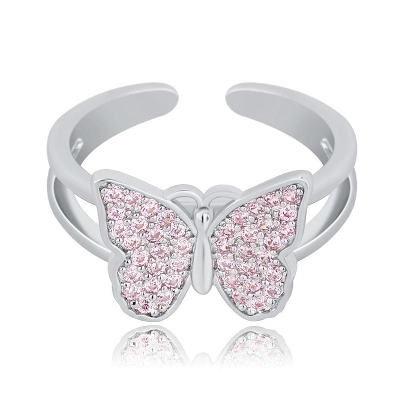 BABY BUTTERFLY RING 14K - ICECI
