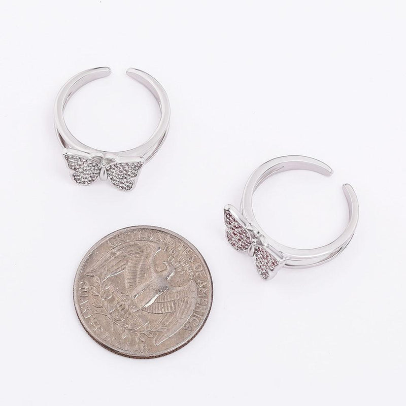 BABY BUTTERFLY RING 14K - ICECI