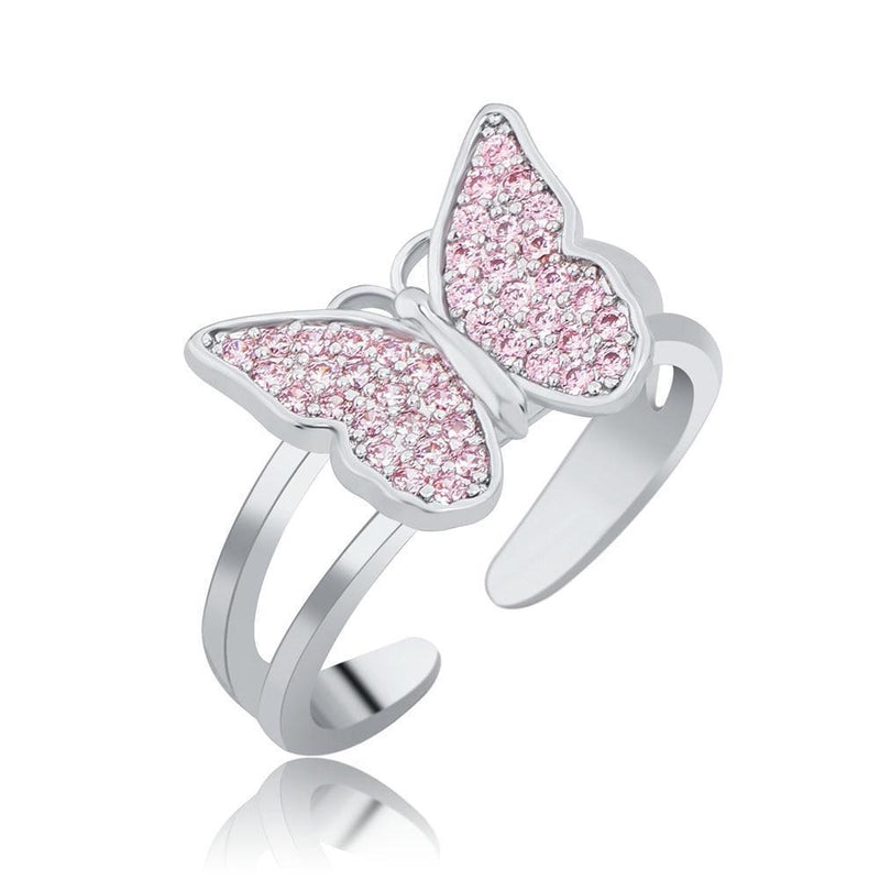 BABY BUTTERFLY RING 14K - ICECI