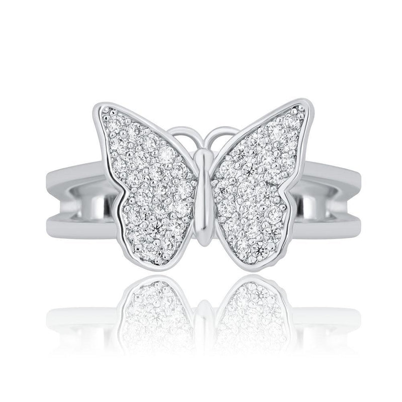 BABY BUTTERFLY RING 14K - ICECI