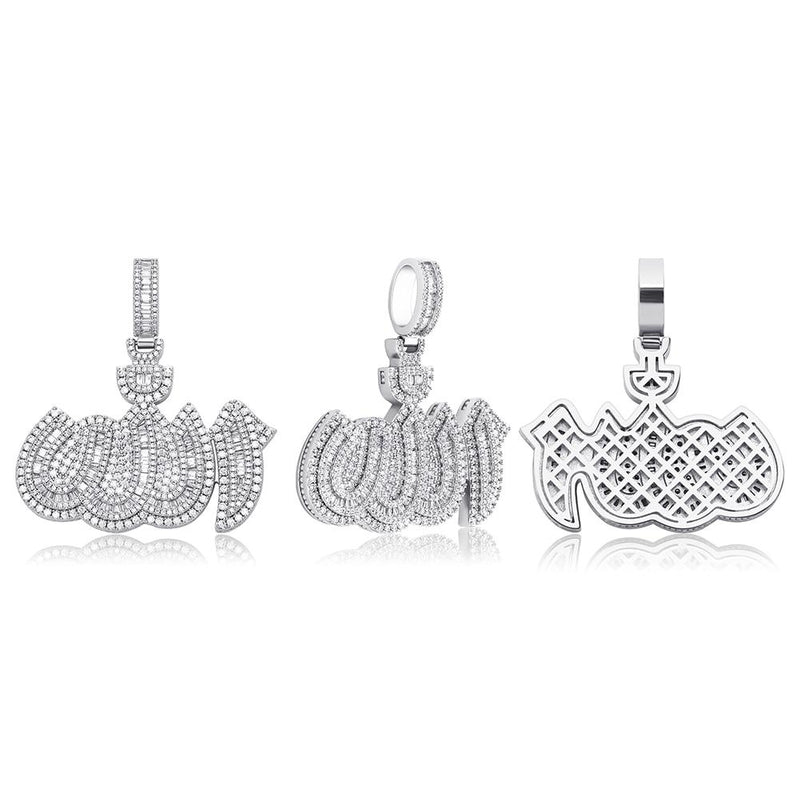 BAGUETTE ALLAH PENDANT 14K - ICECI