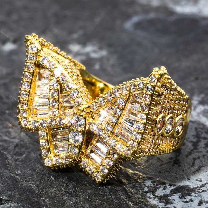 BAGUETTE BUTTERFLY RING 14K - ICECI