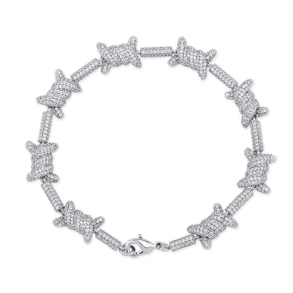 Barbed Wire Bracelet 14K - ICECI