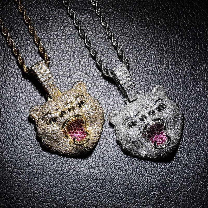 BEAST BEAR PENDANT 18K - ICECI