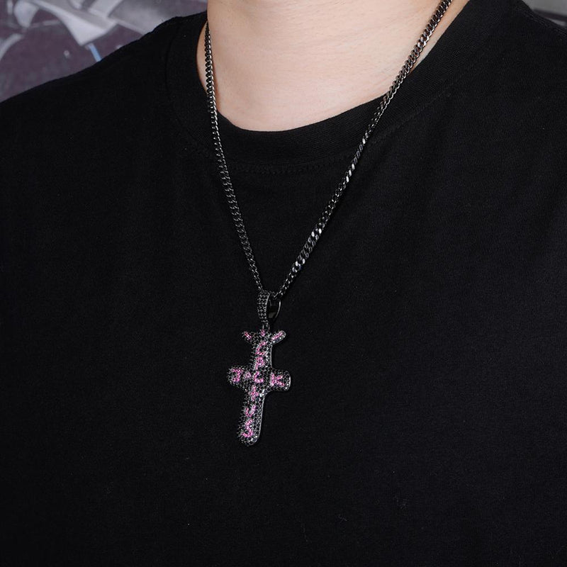 Dropship Hip-hop Travis Scott Cross Cactus Jack Pendant Hipster Jewelry  Necklace to Sell Online at a Lower Price | Doba