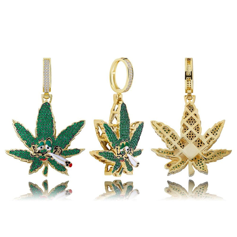 BLAZED MARY JANE PENDANT 14K - ICECI