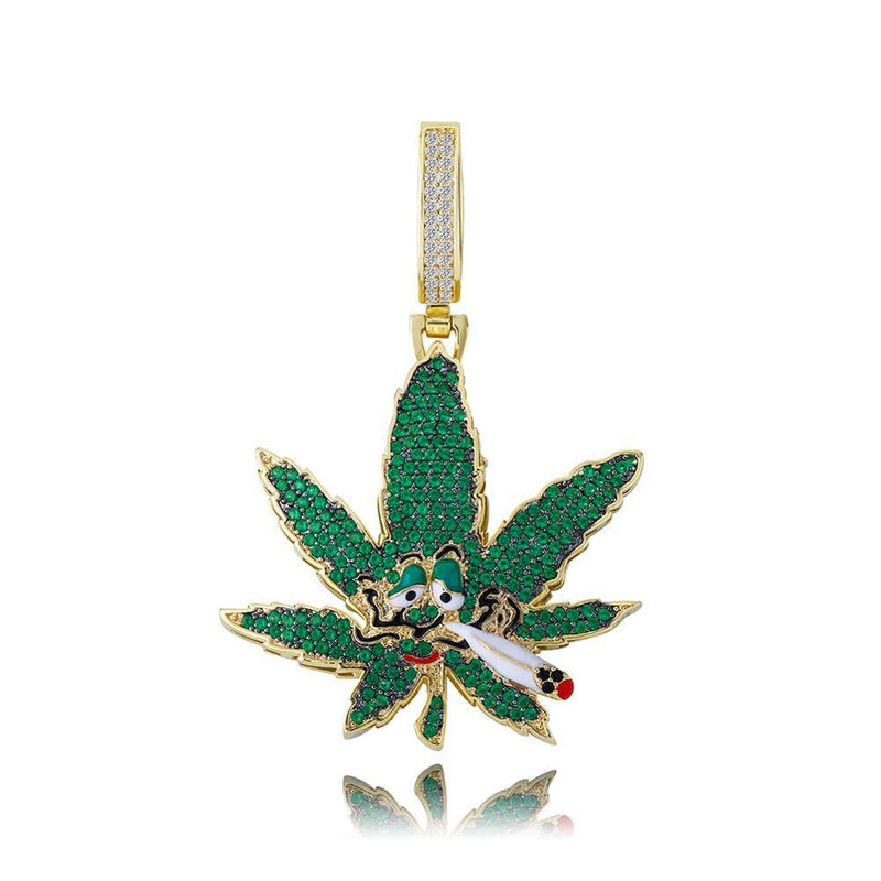 BLAZED MARY JANE PENDANT 14K - ICECI