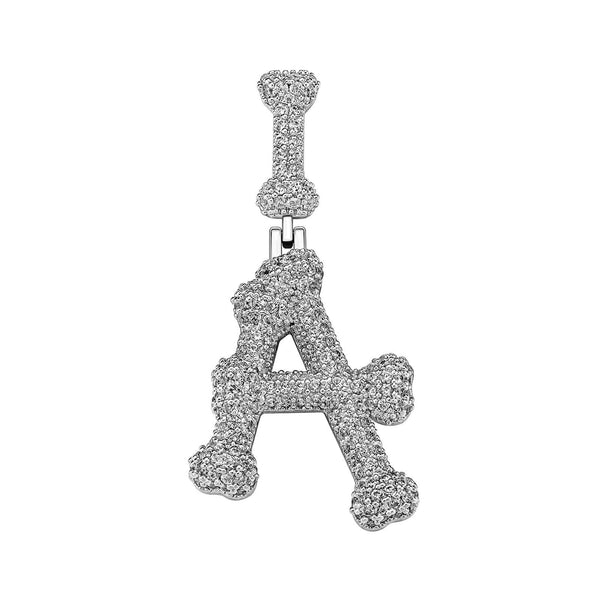 Bone Letter Pendant 14K - ICECI