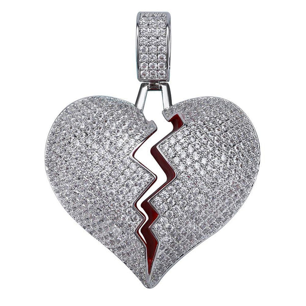 BROKEN HEART PENDANT 18K - ICECI