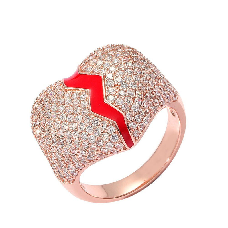 Broken Heart Ring 14K - ICECI