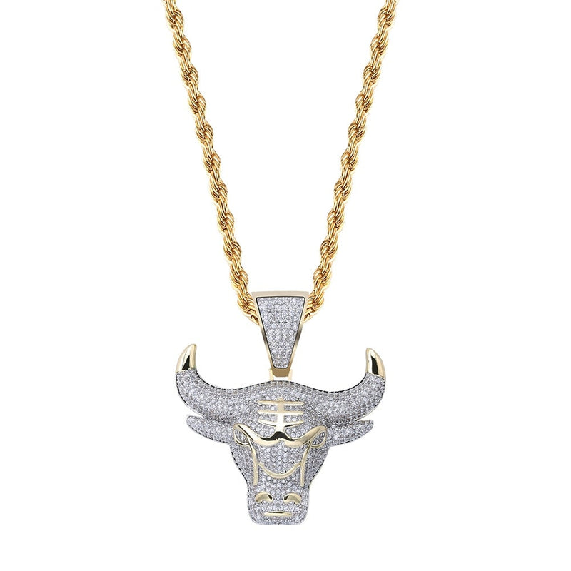 Bull Pendant 18K - ICECI