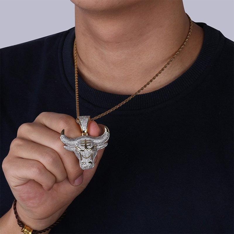 Bull Pendant 18K - ICECI