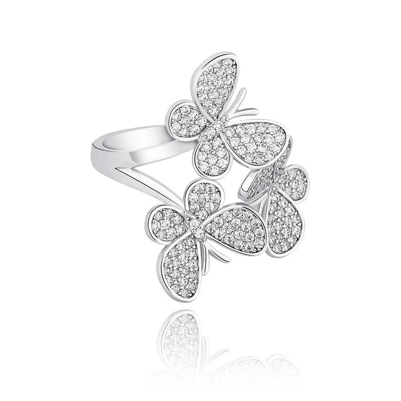 BUTTERFLY EFFECT RING 14K - ICECI
