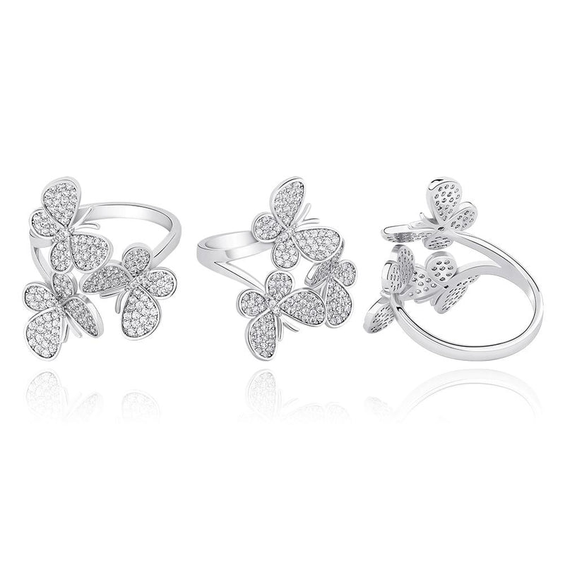 BUTTERFLY EFFECT RING 14K - ICECI