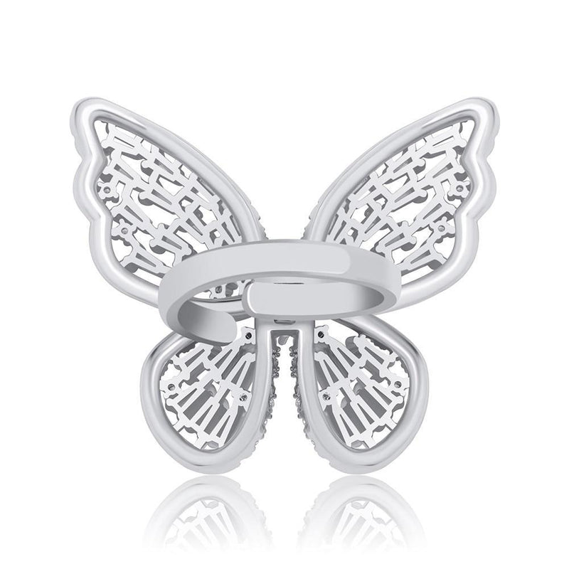 BUTTERFLY SPIRIT RING 14K - ICECI